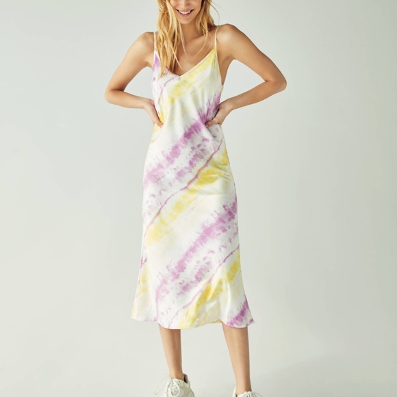 bershka slip dress